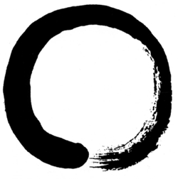 Enso - the traditional Zen circle.