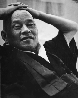 Shunryu Suzuki-roshi, founder of San Francisco Zen Center.